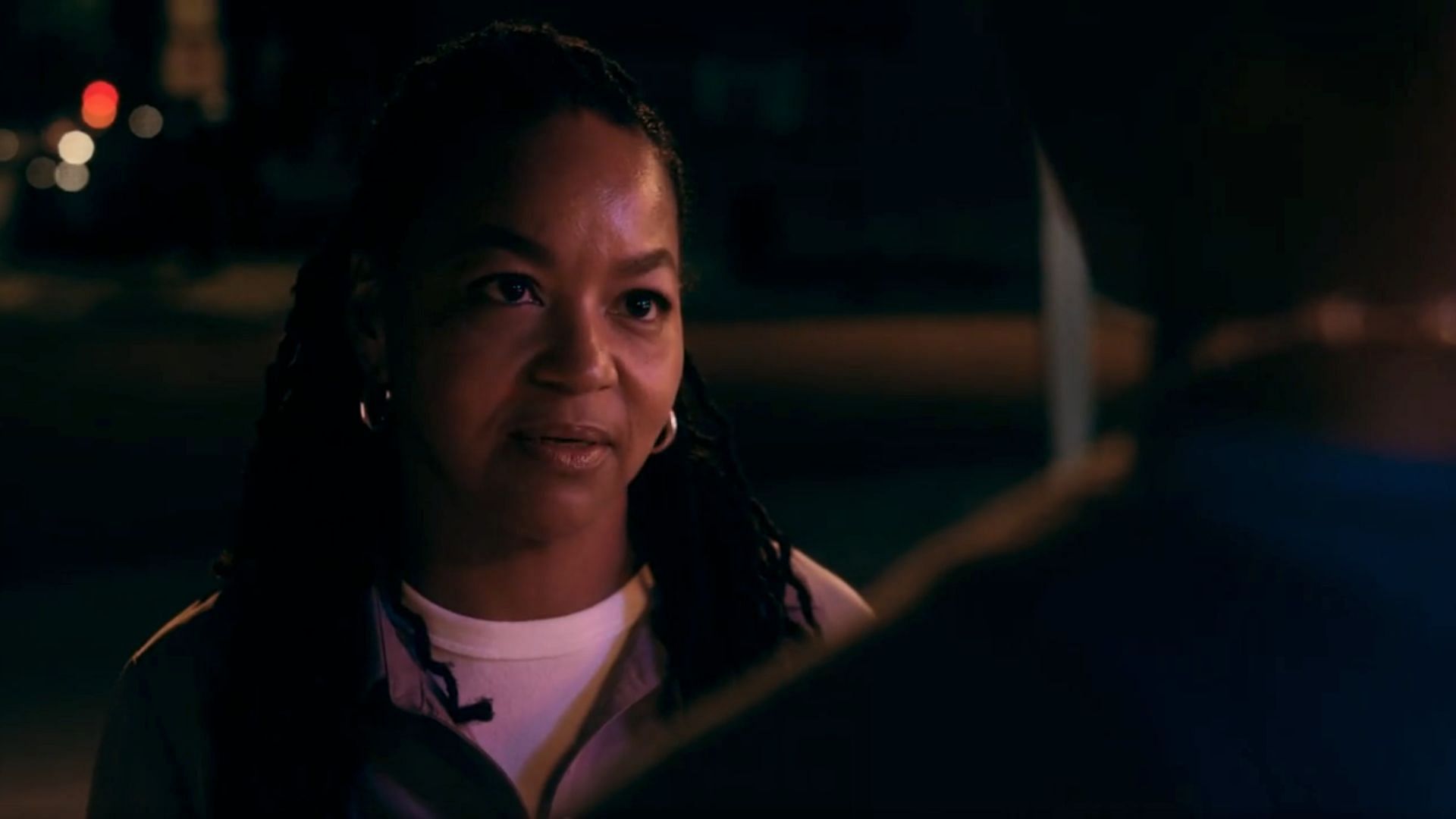 Detective Toussaint in The Chi season 7 episode 6 (Image via Paramout+)